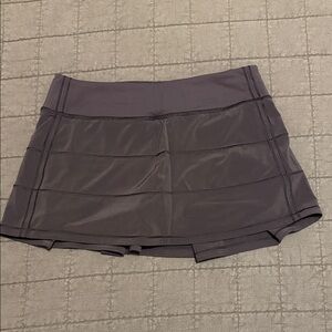 Lululemon Pace Rival Mid—Rise Skort - Gray - Size 6